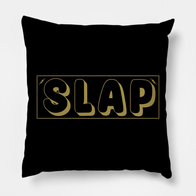 Slap slap slap Pillow by Home Audio Tuban