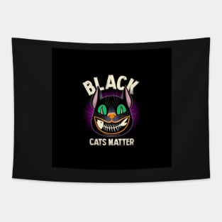 Black cats matter Tapestry