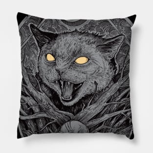 Wild cat Pillow