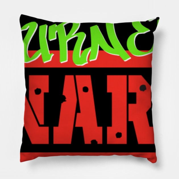 Burner Narc LOGO Pillow by AccuracyThird