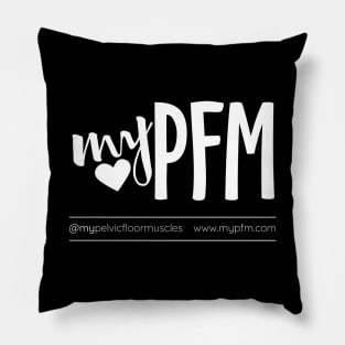 myPFM logo White Pillow