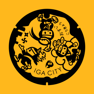 Iga City Drain Cover - Japan T-Shirt