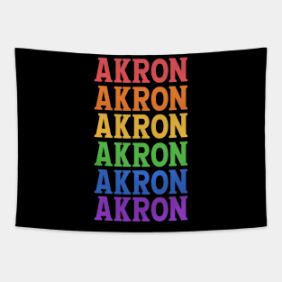 AKRON RAINBOW ART Tapestry