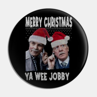 Merry Christmas Ya Wee Jobby Pin