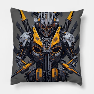 Mecha Skull S02 D28 Pillow