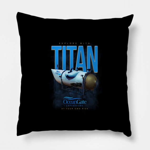 Titan Pillow by ActiveNerd