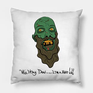 Zomb-Beard Pillow