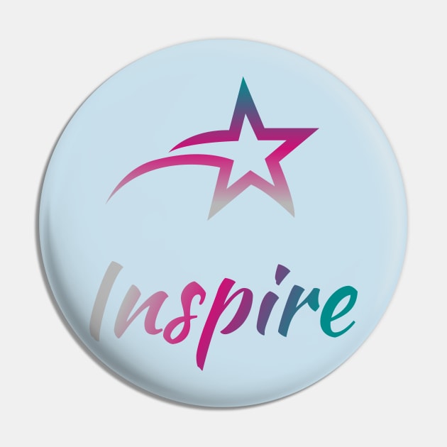 Inspire Pin by Courtney's Creations