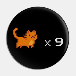 9 Lives Pin