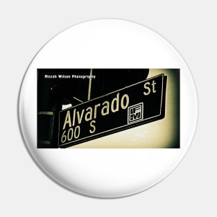 Alvarado Street, Los Angeles, California by Mistah Wilson Pin