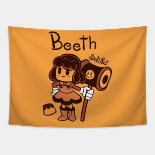 Beeth - Cute Character Tapestry