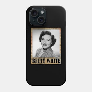 Betty White // Vintage Frame Phone Case