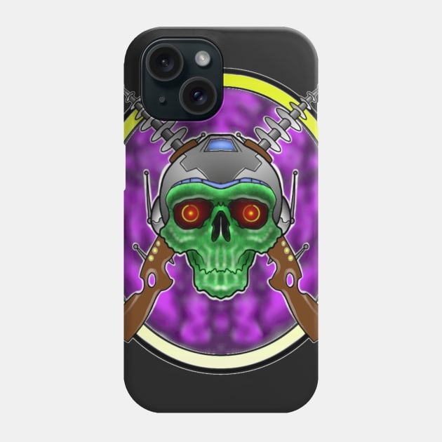 Space Zombie Phone Case by artnsoul79