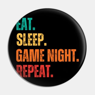 Game Night Pin