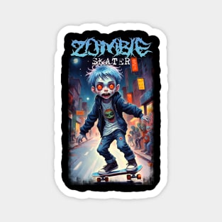 Zombie Skater 01 Magnet