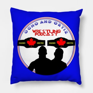 Ocho and Ortiz Alternate Logo Pillow