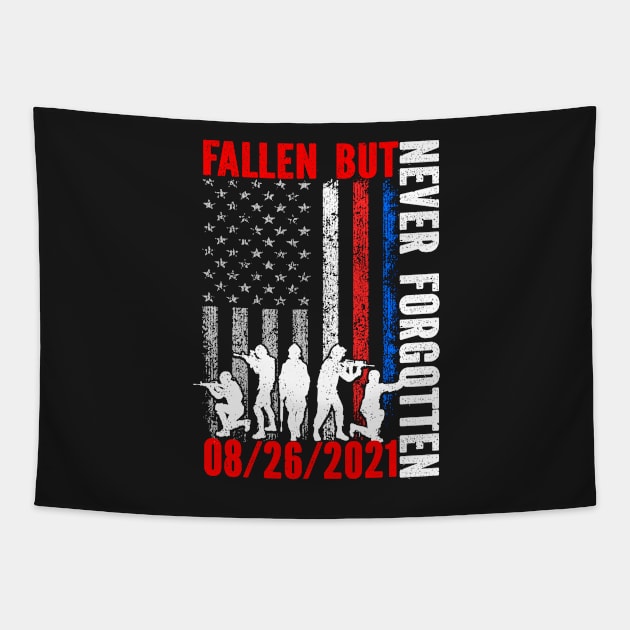 Say Their Names Joe Names Of Fallen Soldiers 13 Heroes Tapestry by CasperX10