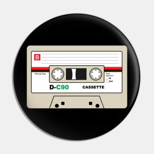 Cassette tape Pin