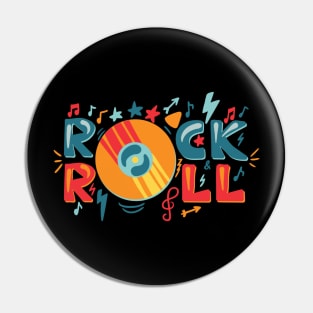 rock and roll Pin