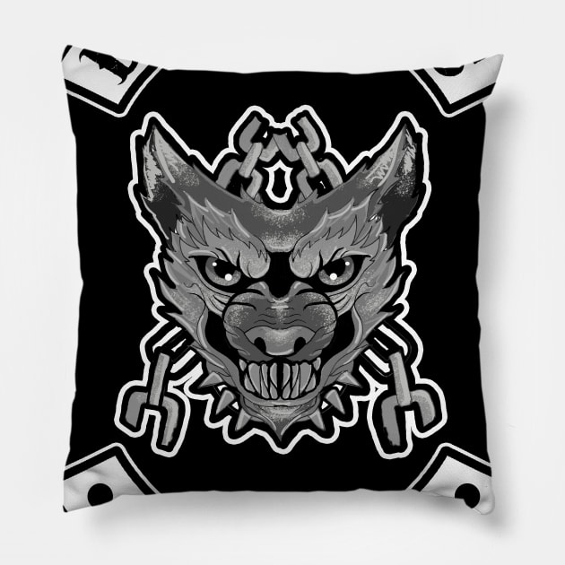 Devil dogs: SLAUGHTER SINEMA COLLECTION Pillow by HHN UPDATES