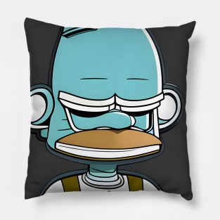 Cute robot man Pillow