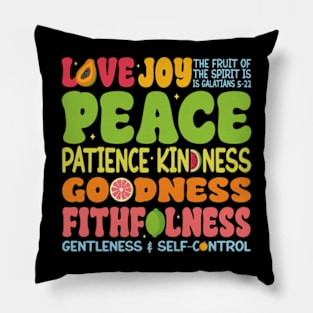 Fruit Of The Spirit Galatians 5:22 Pillow