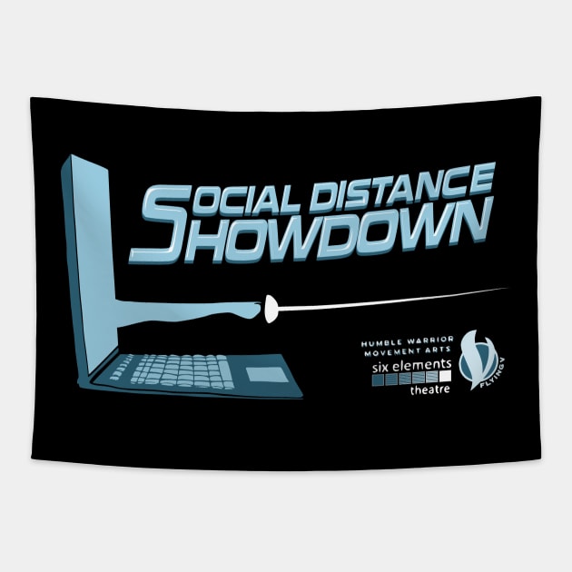 Social Distance Showdown Merch! Tapestry by Social Distance Showdown