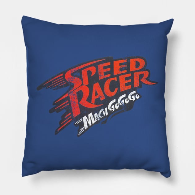 RETRO MACH GOGOGO SPEED RACER Pillow by mobilmogok99