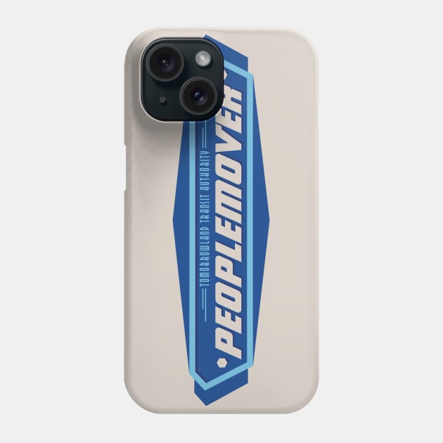 Tomorrowland Transit Authority Peoplemover Phone Case by Tomorrowland Arcade