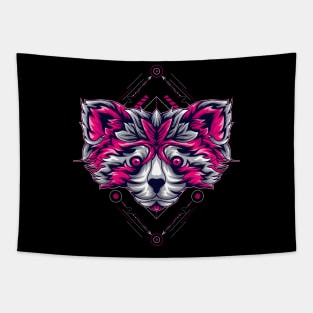 racoon head Tapestry