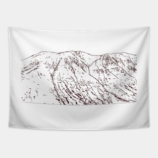 Ben Nevis Scotland design Tapestry