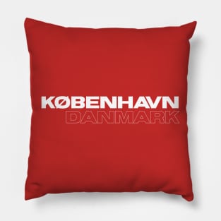 København | Copenhagen | Koebenhavn | KBH | CPH | Denmark | Danmark Pillow