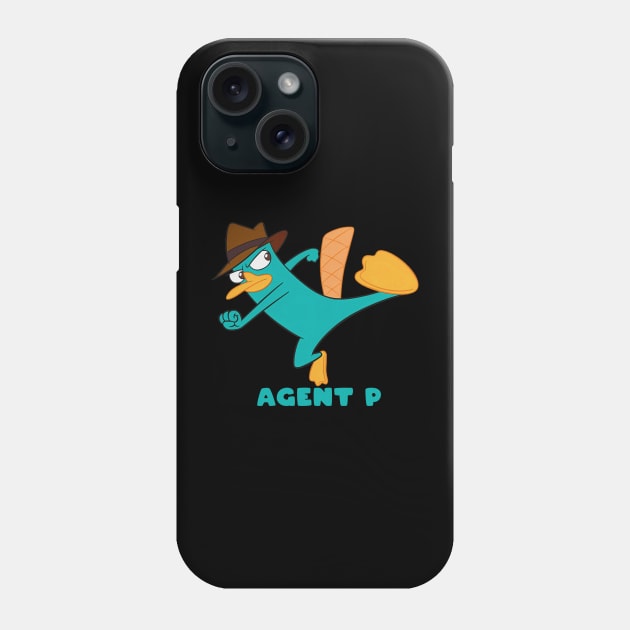 Agent P Phone Case by lazymost