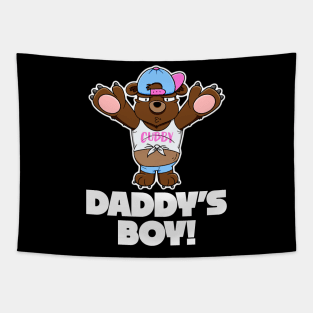 I won't eat you! - Daddy's Boy Tapestry