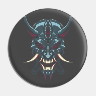 Cyber Oni Pin