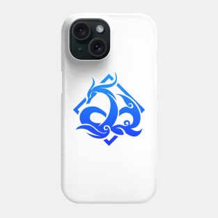 Genshin Impact Neuvillette Emblem Phone Case