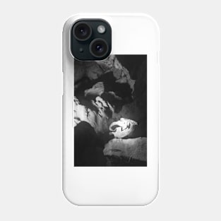 Bear Skull in the Caves of Vallorbe, Switzerland Phone Case