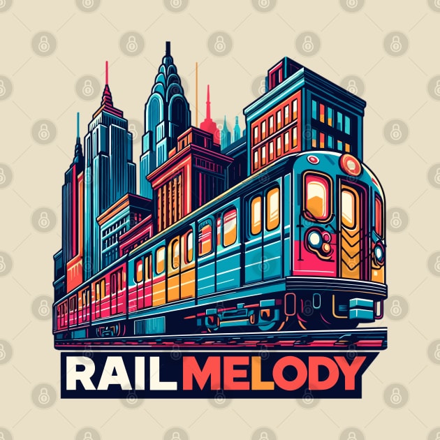 Railway, Rail Melody by Vehicles-Art