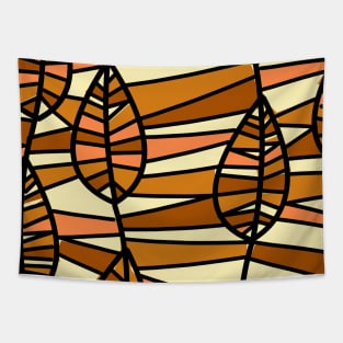 Abstract Fall Autumn Print Art Pattern Design Tapestry