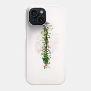 Floral Spine Phone Case