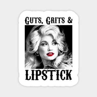 Guts grits lipstick Magnet