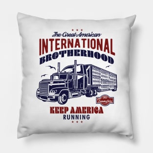 Teamsters Gift, Union worker, Great American Brotherhood Teamster Pillow