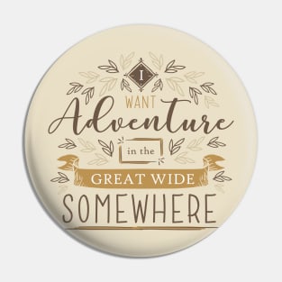 Beauty And The Beast Quote Pin