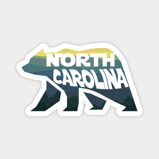 North Carolina Bear Magnet