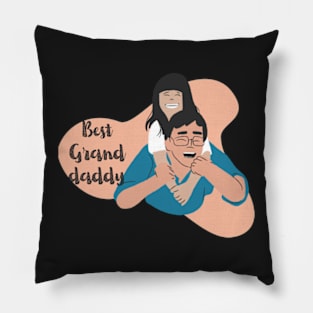 Best Granddaddy Ever From Granddaughter t-shirt Pillow