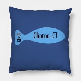 Clinton, CT Town Pride v2 Pillow