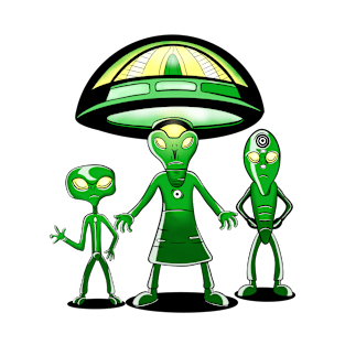 Friendly Aliens T-Shirt