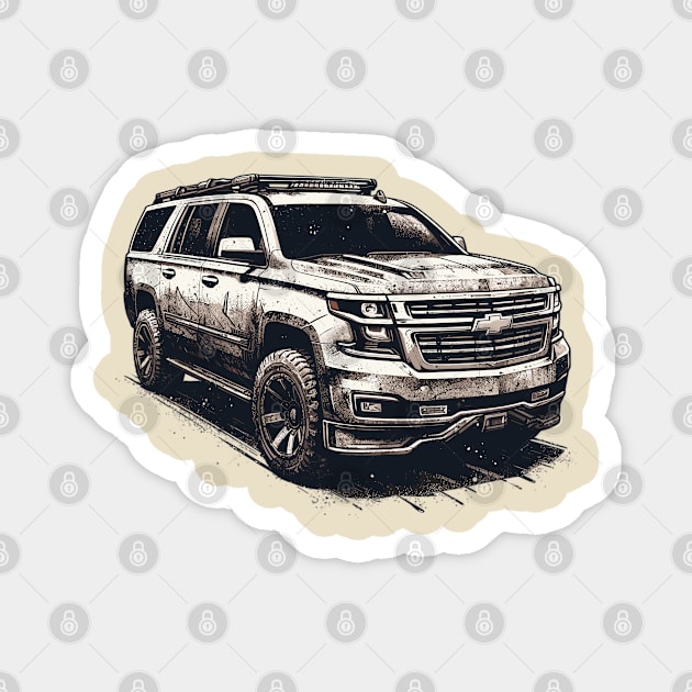 Chevrolet Suburban Magnet by Vehicles-Art