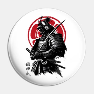 Samurai clan Oda Pin