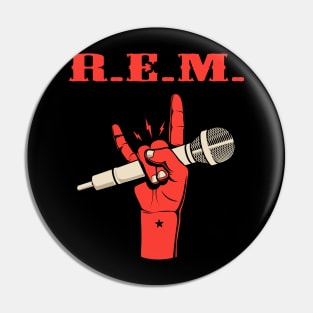 R.E.M. BAND Pin